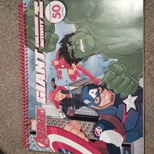 5/$20 Marvel Avengers Giant coloring and activity book with over 50 stickers